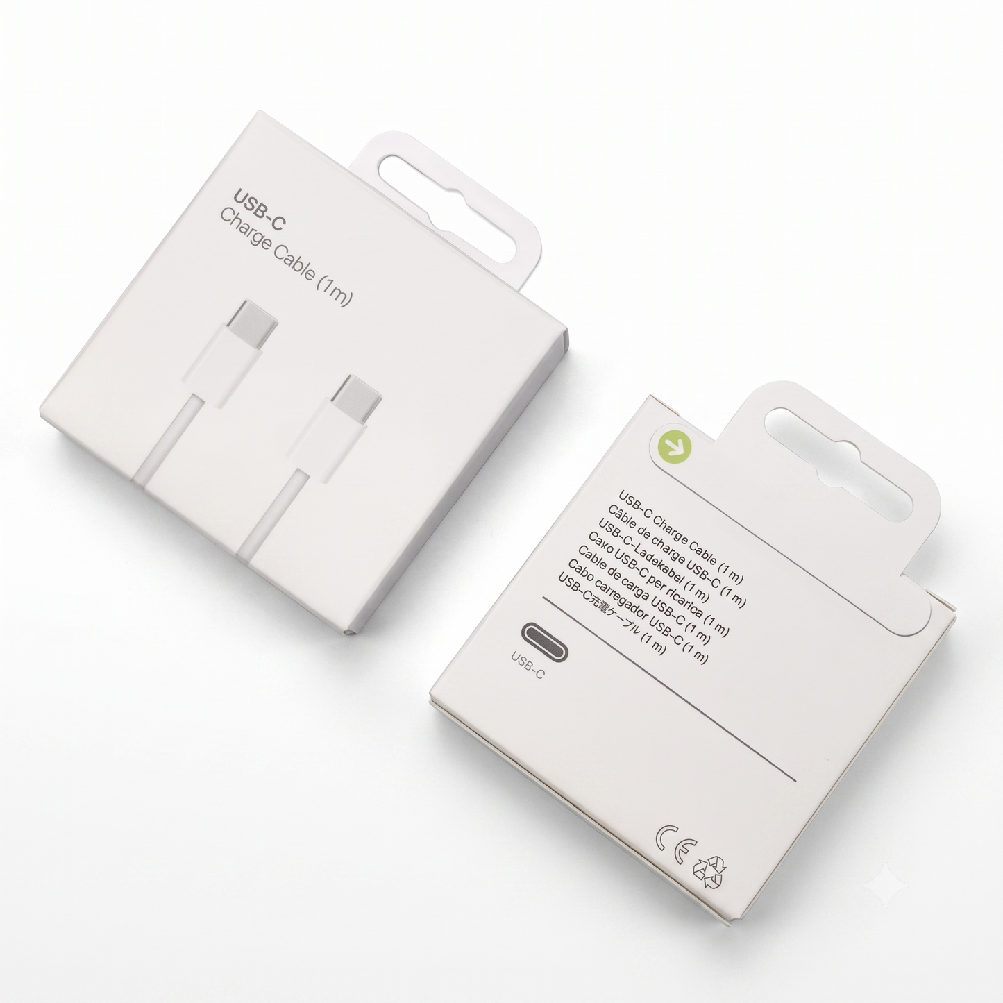 Cable de Carga Rápida USB-C 60W (1m)